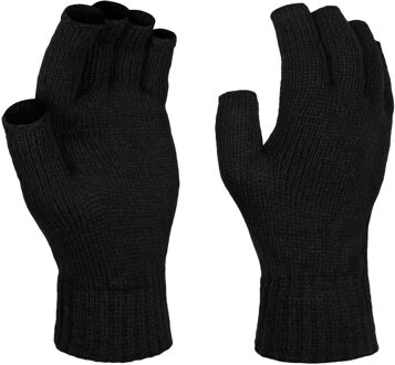Regatta Unisex vingerloze wanten / handschoenen Zwart - One size