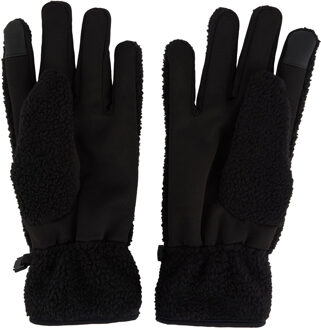 Regatta Unisex Volwassen Tech Touchscreen Borg Logo Winterhandschoenen (Zwart) - maat