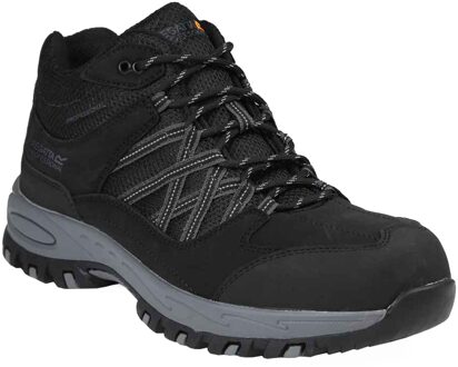 Regatta Veiligheidslaarzen heren zandsteen (Zwart/Graniet) - EU 46 / UK 11