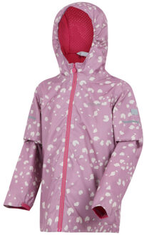 Regatta Waterdicht kinder/kinderjack lever ii camo Roze - 164