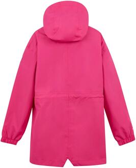 Regatta Waterdicht kinderjack Ballina Stripe (Pop/Navy/Wit) Roze - 13J / 158cm