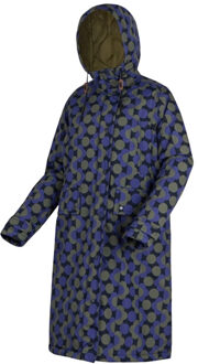 Regatta Waterdichte dames orla kiely floral lange jas Blauw - 34