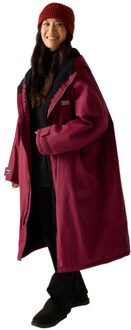 Regatta Waterdichte fleece gevoerde luierjas voor volwassenen Rood - L / XL