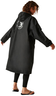 Regatta Waterdichte fleece gevoerde luierjas voor volwassenen Zwart - L / XL