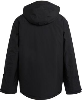 Regatta Waterdichte heren Navigate geïsoleerde jas (Zwart/Oranje Pop) - 2XL