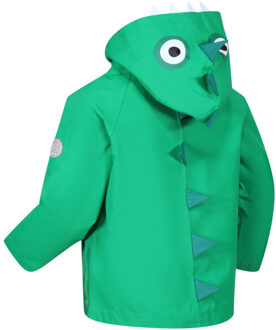 Regatta Waterdichte jas voor kinderen/kinderen dinosaurus Groen - 86