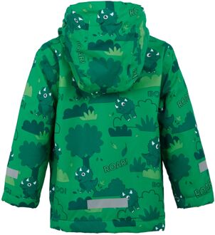 Regatta Waterdichte jas voor kinderen/Kinderen Stompy de dinosaurus (Gelei-Boon) Groen