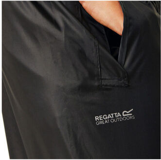 Regatta Waterdichte overbroek voor kinderen Zwart - 104