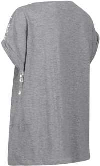 Regatta Women's Regatta Roselynn Graphic Print T-Shirt in Grey Grijs