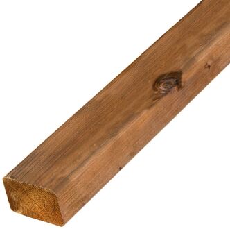 Regel Vuren Bruin 4,4x6,8x240cm