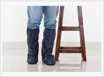 Regen Covers voor Schoenen Waterdicht herbruikbare Motorfiets Bike Regen Boot Schoenen Covers Met Relectors te rit voor rider 38 to 39