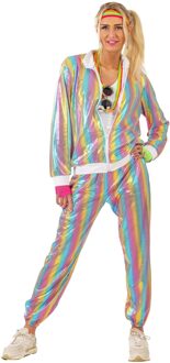 Regenboog Glamour Trainingspak Dames Rea Multikleur - Print