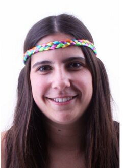 Regenboog Hippie Hoofdbandje