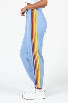 Regenboogstreep Joggingbroek Relaxed Fit Lichtblauw