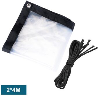 Regendicht Film Isolatie Transparant Vogel Proof Tool Voorruit Pe Succulent Schuur Doek Anti Bevriezing Luifel Tuin Dekzeil 2x4M