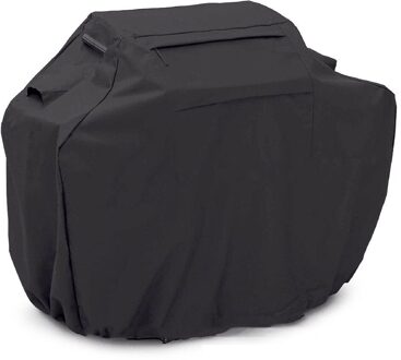 Regendicht Zwarte Bbq Gas Grill Cover Waterdichte Heavy Duty Barbecue Gas Grill Cover Outdoor Vervagen Weer Bescherming