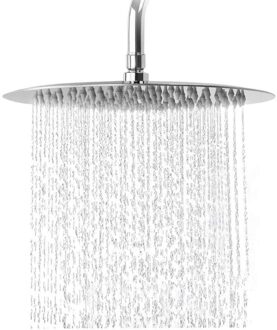 Regendouche Hoge Druk, 12/10/8/6 Inch Rvs Regendouche, spiegel-Achtige Look, Eenvoudige Installatie, Lxac 8 duim