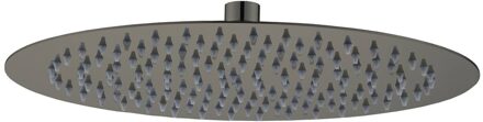 Regendouche Moya Plafond Rond Glans Gunmetal 300