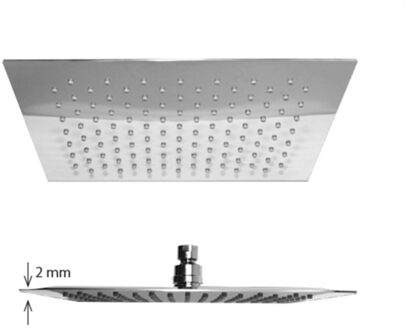 regendouche Square 30x30cm ultra thin 2mm