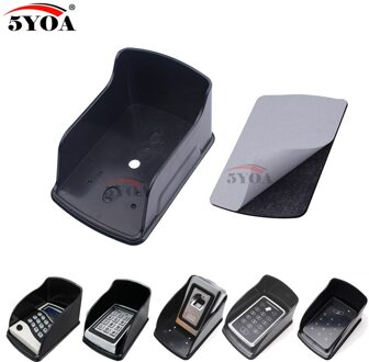 Regenhoes Zwart Regendicht Shell Toegang Controller Waterdicht Cover Voor Rfid Metalen Toegangscontrole Toetsenbord