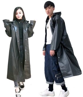 Regenjas Vrouwen Mannen Ondoordringbare Verdikte Waterdichte Regenjas Toerisme Outdoor Wandelen Regen Poncho Regenjas Hooded Regenjas zwart