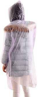 Regenjas Wegwerp Waterdichte Emergency Regen Festivals Wandelen Poncho Reizen Camping Jas Outdoor Mountain Poncho Hoodie 5stk