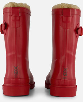 Regenlaarzen rood Rubber - 24,26,28,30,32,34