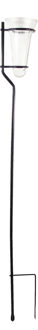 Regenmeter - glas - 25 ml - met steel - 130 cm