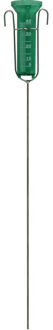Regenmeter - groen - 40 ml - met steel 95 cm - regenmeters