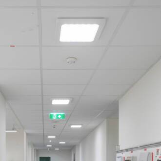 Regent Dimbaar Kantoor plafondlamp 63cm 34W 3.000K wit RAL 9016