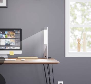 Regent Joker LED tafellamp, zilver