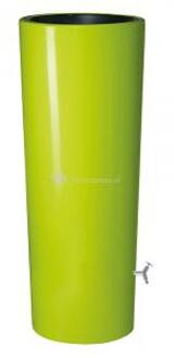 Regenton met plantenbak 2 in 1 Lime 350 liter Groen