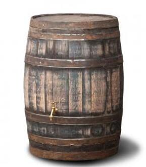 Regenton Whiskyvat 195 liter - Hergebruikt - Robuust Bruin