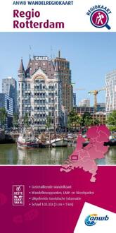 Regio Rotterdam 1:33.333 - Anwb Wandelregiokaart