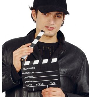 Regisseur bord - 20 x 15 cm - hout - film take bord - clipboard