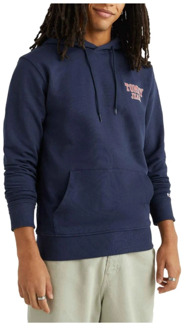 Regular Entry Graphic Hoodie Heren navy - M