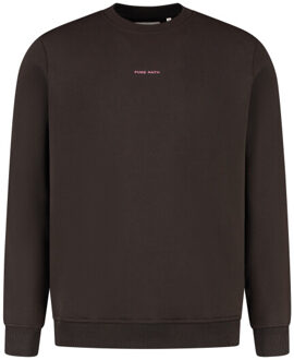 Regular fit crewneck ls sweaters Bruin