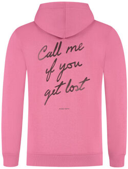 Regular fit hoodie ls sweaters - maat L Roze