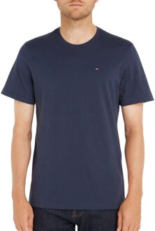 regular fit T-shirt van katoen Donkerblauw - M