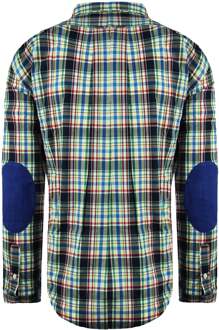 Regular Heren Oxford Overhemd Groen - S