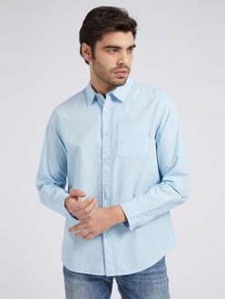 Regular Overhemd Lichtblauw - M
