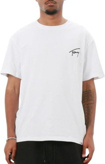 Regular Signature Shirt Heren wit