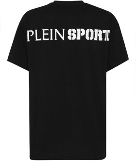 Regular T-Shirt Scratch - maat Zwart