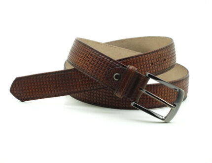 Rehab 8802123403-belt tile 4000-brown - maat 110 Bruin