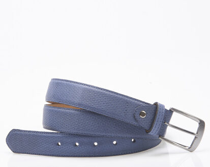 Rehab Belt buffalo wall geklede riem Blauw - 115