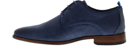 Rehab Greg wall heren veterschoen | heren | maat: | suede Blauw - 45