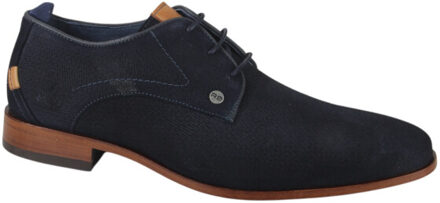 Rehab Greg wall sue 8100 dblu heren veterschoenen gekleed Blauw - 42