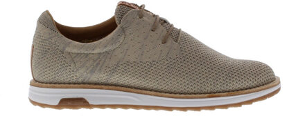 Rehab Nolan knit heren veterschoen | heren | maat: | mesh - maat 45 Beige