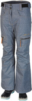 Rehall Ski/Snowboardbroek Meisjes 128 Denim