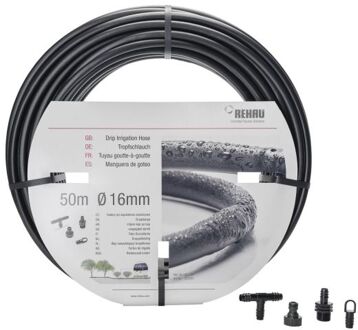 REHAU Druppelslangset 16 mm - 50 m